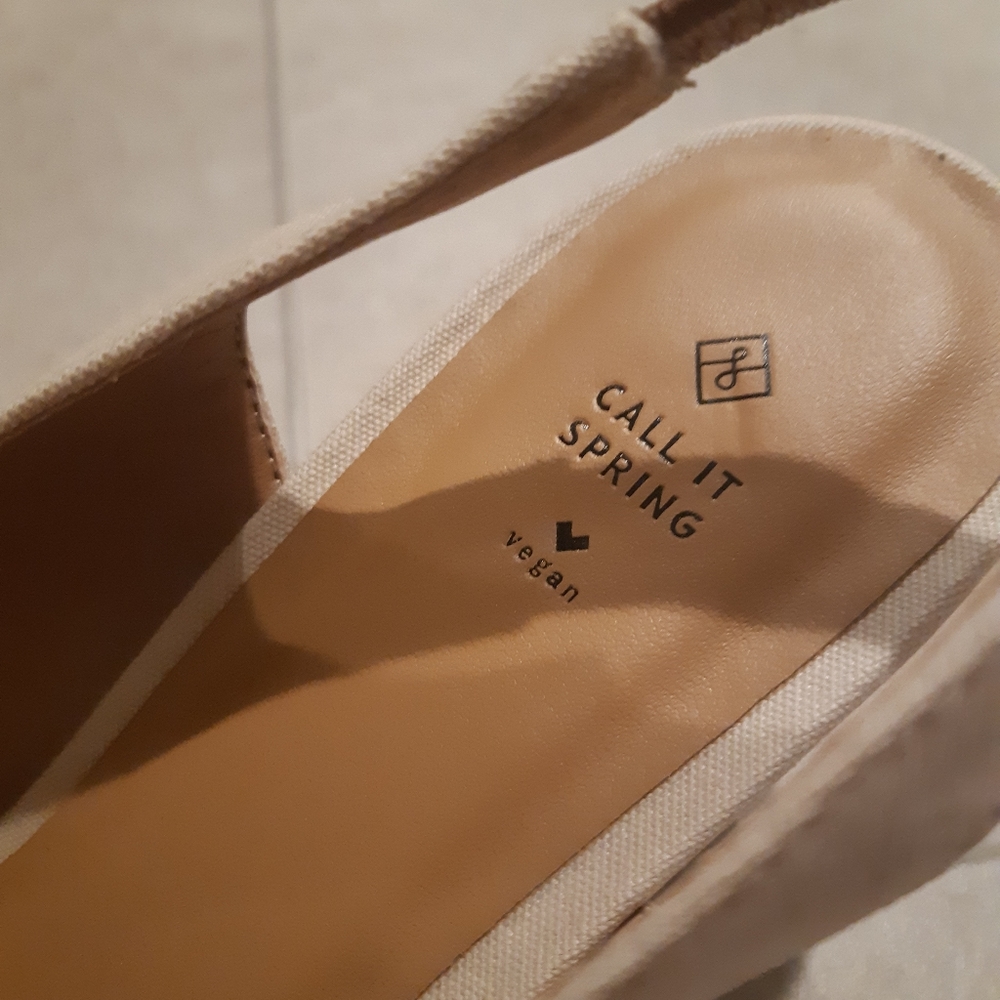 Call it Spring Peep-Toe Wedges - Picture 3 of 5